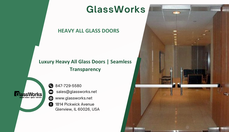 Luxury Heavy All Glass Doors | Seamless Transparency | by Glass Works | Mar, 2025 | Medium