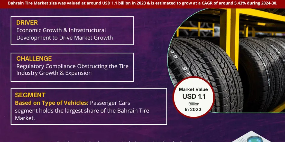 Bahrain Tire Market Comprehensive Analysis and Forecast 2024 to 2030
