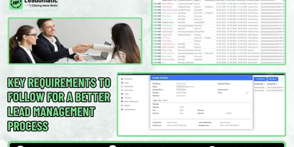 Key Requirements to Follow for a Better Lead Management Process
