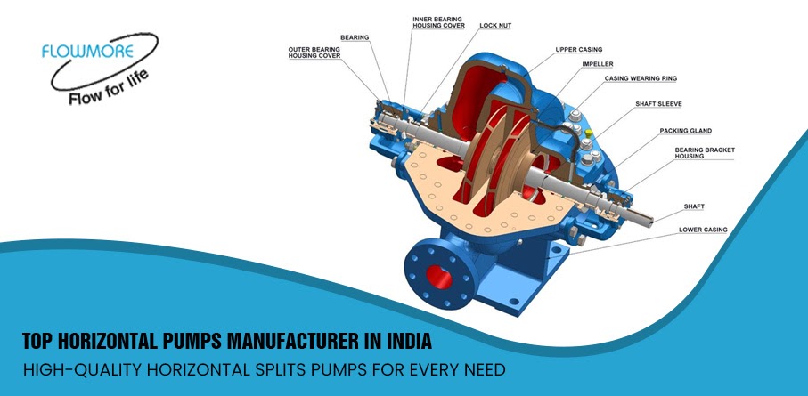 Top Horizontal Pumps Manufacturer in India: High-Quality Horizontal Splits Pumps for Every Need