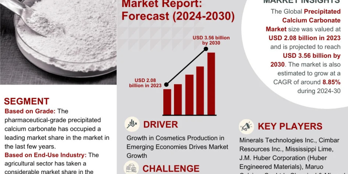 Global Precipitated Calcium Carbonate Market Comprehensive Analysis and Forecast 2024 to 2030
