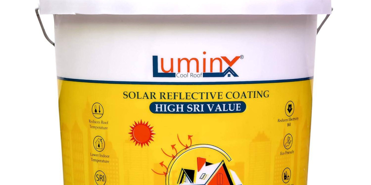 White Cool Roof Paint Summer Seal