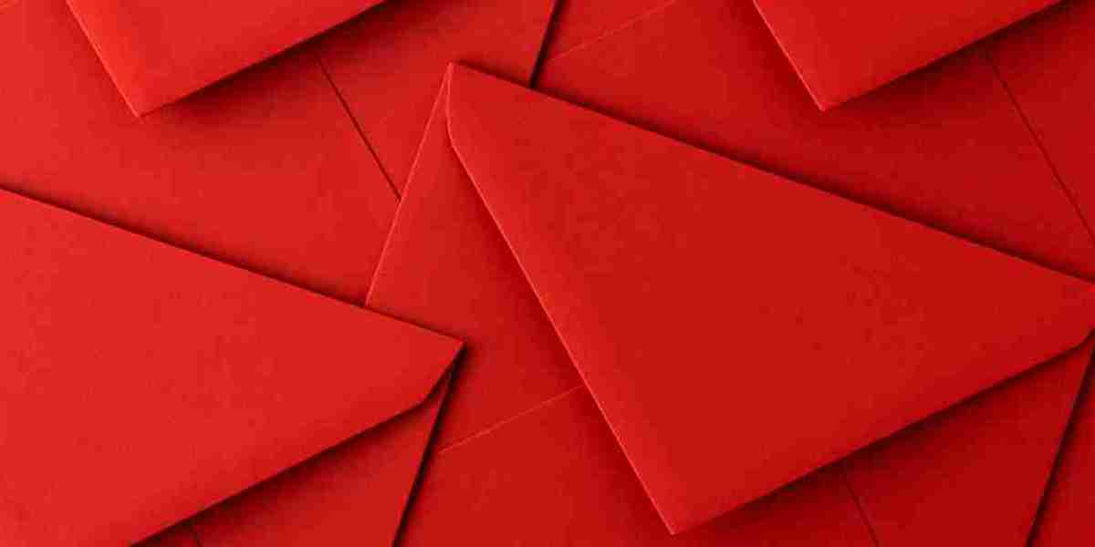 Is red the right colour for envelopes?