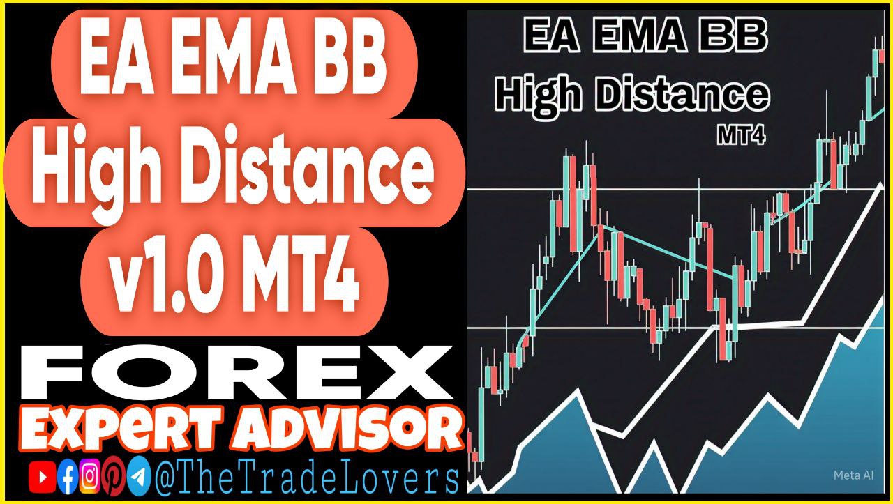 EA EMA BB High Distance v1.0 MT4 (Works on Build 1440 ) | Forex Robot | MT4 Expert Advisor - Payhip