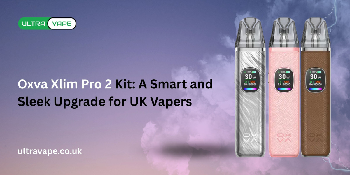Oxva Xlim Pro 2 Kit: A Smart and Sleek Upgrade for UK Vapers
