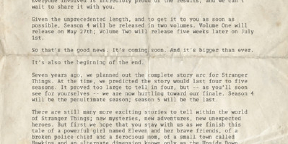 Stranger Things Season 4 - Release Dates & Final Arc