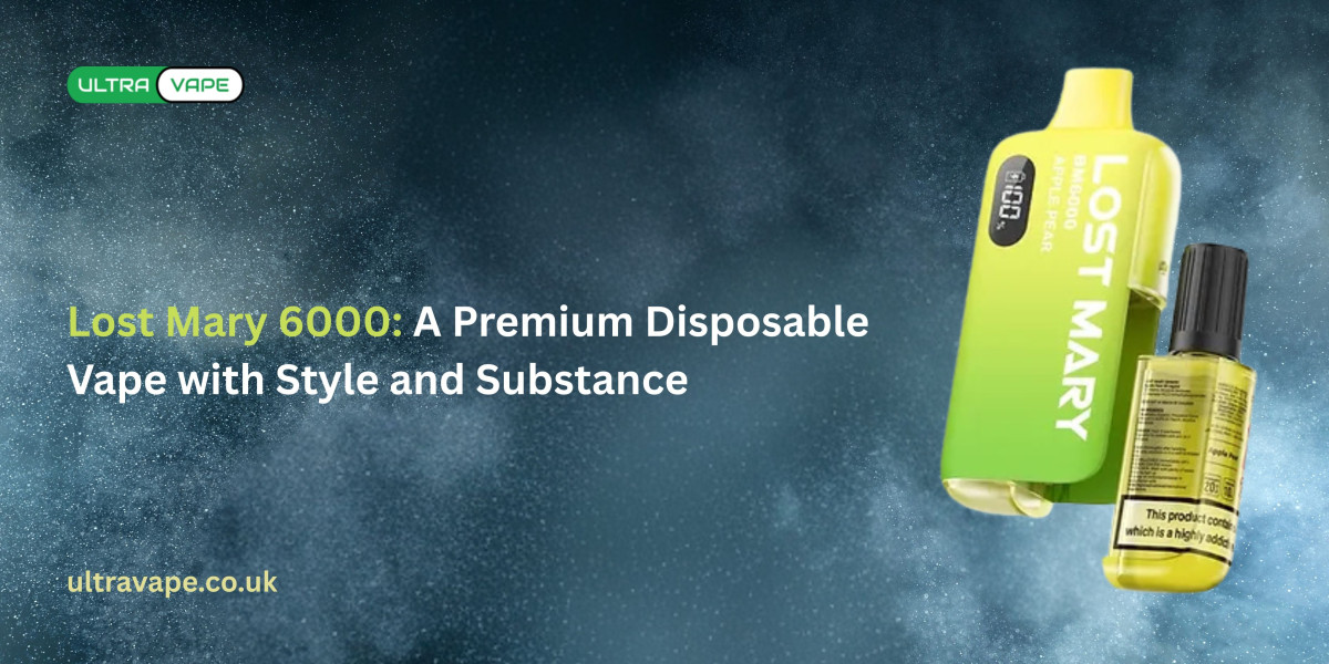 Lost Mary 6000: A Premium Disposable Vape with Style and Substance