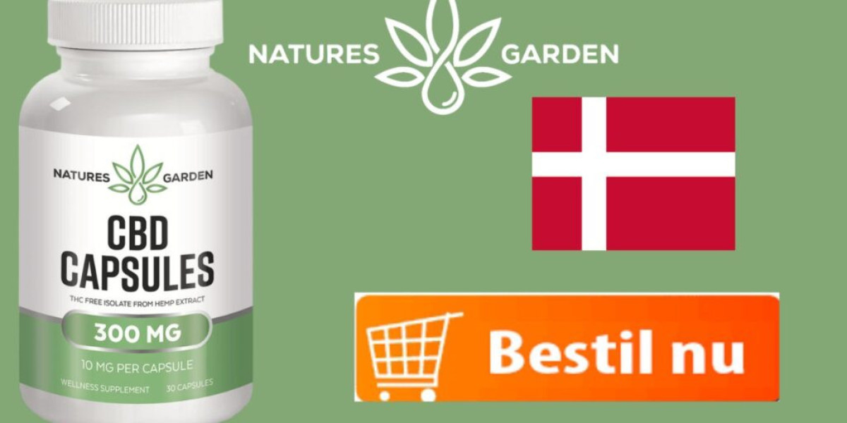 Natures Garden CBD Capsules (Nu Frank & Frey CBD) anmeldelser, pris til salg, køb i DK