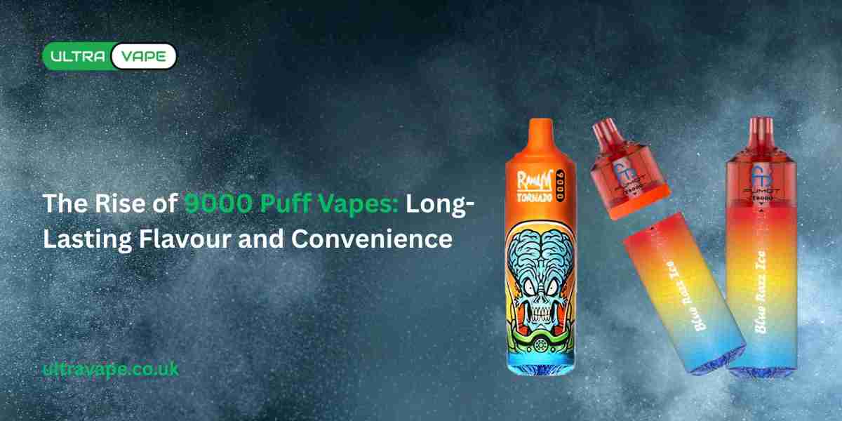 The Rise of 9000 Puff Vapes: Long-Lasting Flavour and Convenience