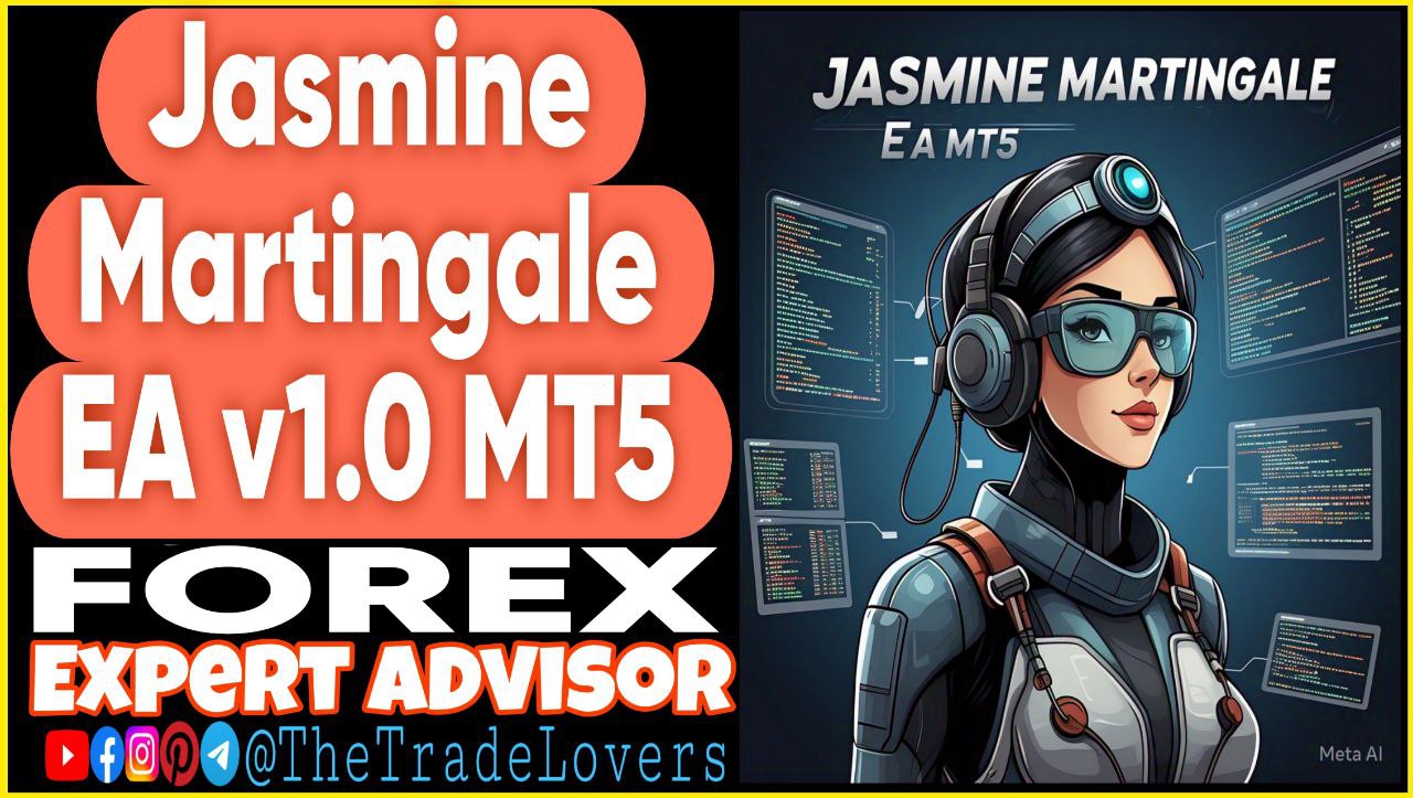Jasmine Martingale EA v1.0 MT5 (Works on Build 4873 ) | Forex Robot | MT5 Expert Advisor - Payhip