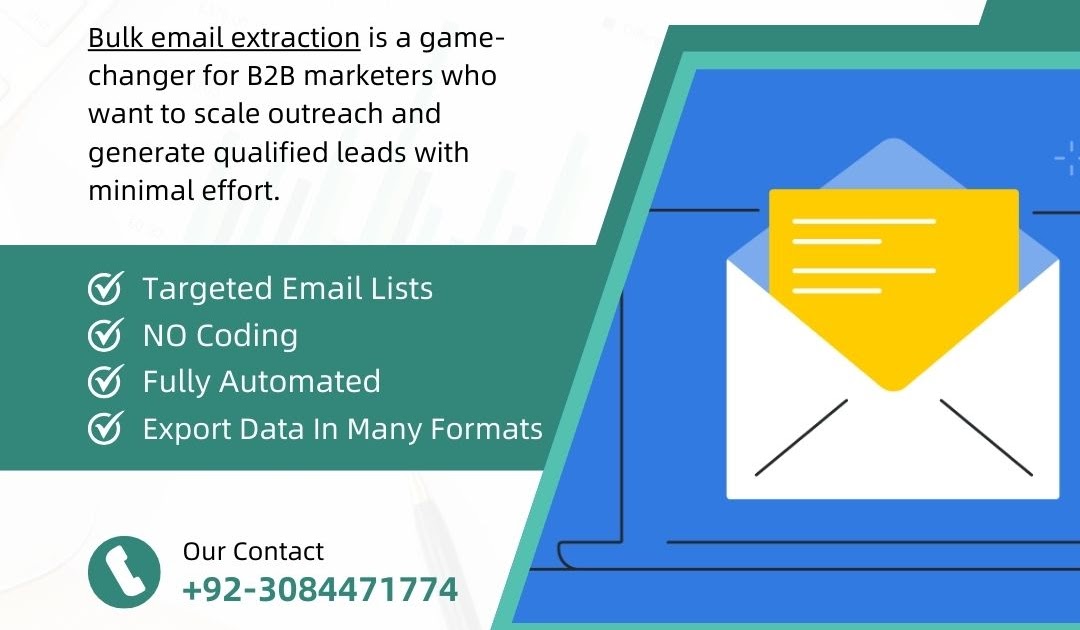 How to Extract Bulk Emails from Websites for B2B Marketing?