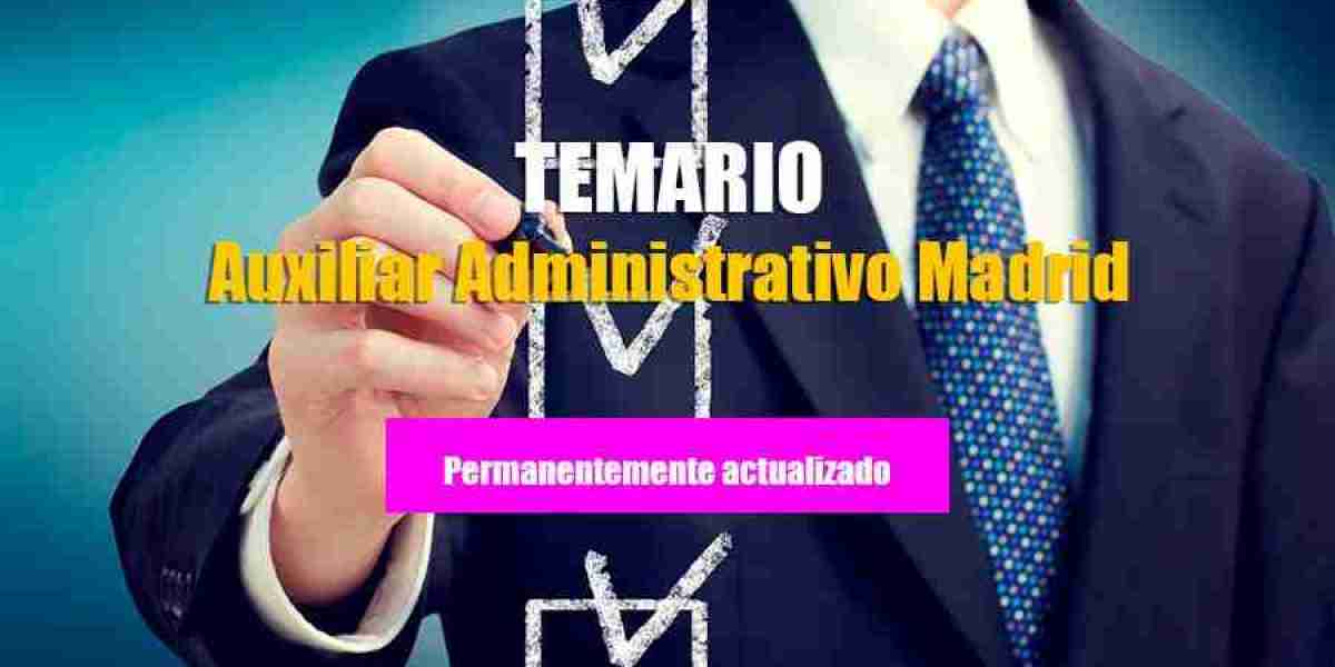 Descubre el Mejor Temario Auxiliar Administrativo Madrid con OpositaOnline
