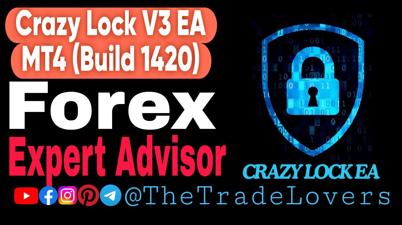 Crazy Lock EA V3 MT4 With SetFiles (Platform Build 1420) | Forex Robot | MT4 Expert Advisor - Payhip