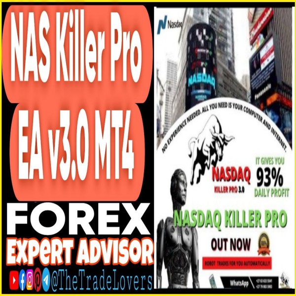 NAS Killer Pro EA v3.0 MT4 (Works on Build 1440+) | Forex Robot | MT4 Expert Advisor - The Trade Lovers