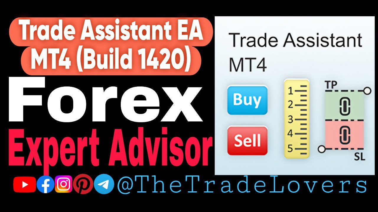 Trade Assistant EA Mt4 (Platform Build 1420) | Forex Robot | MT4 Expert Advisor - Payhip