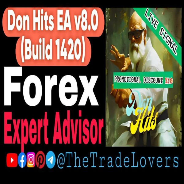 Don Hits EA V8.0 MT4 (Works on Build 1421+) | Forex Robot | MT4 Expert Advisor - The Trade Lovers