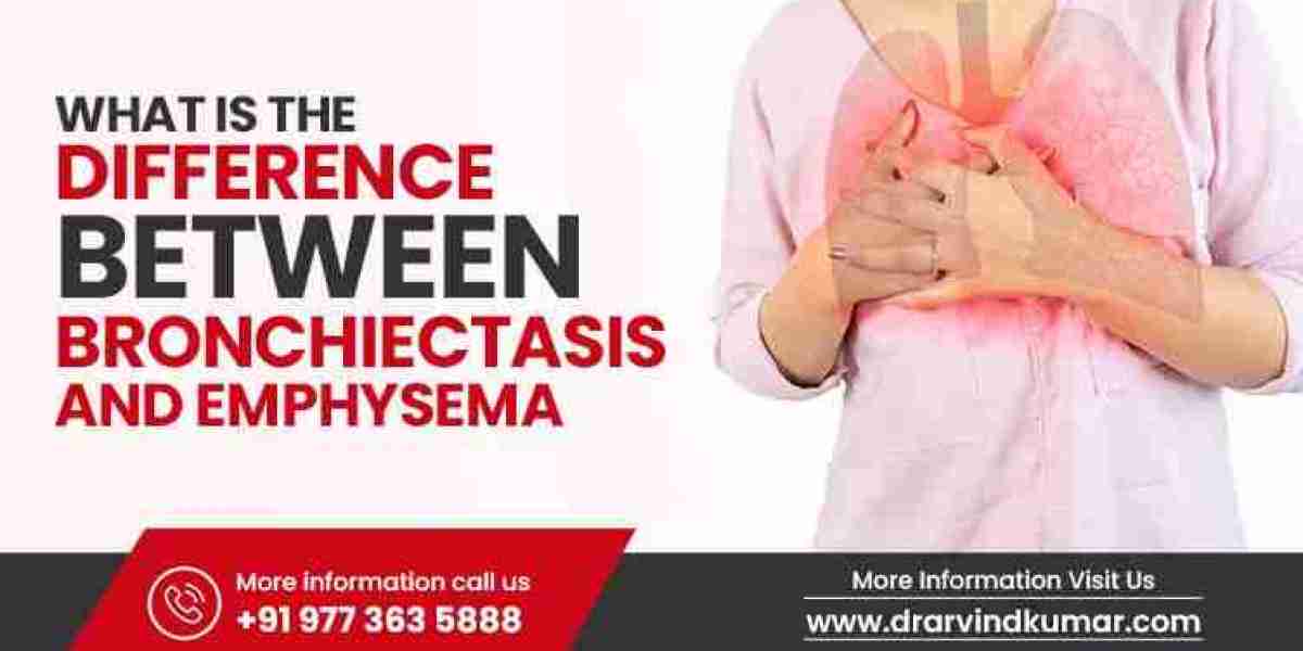 Difference Between Bronchiectasis and Emphysema: Insights from Dr. Arvind Kumar