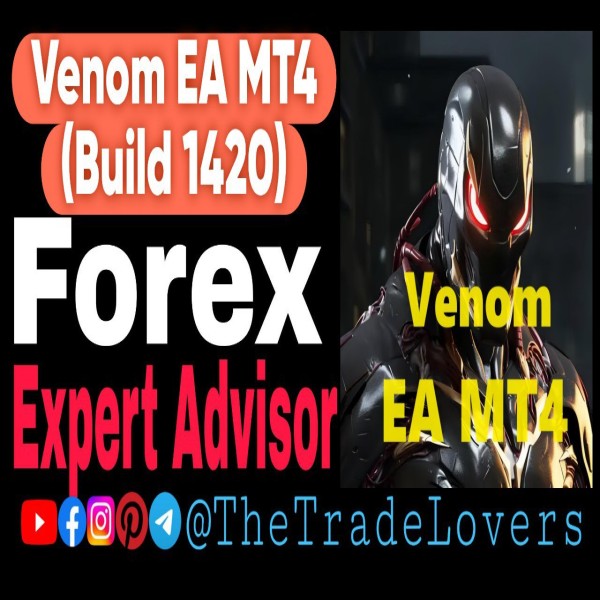 Venom EA MT4 No DLL (Platform Build 1421+) | Forex Robot | MT4 Expert Advisor - The Trade Lovers