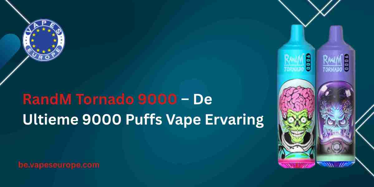 RandM Tornado 9000 – De Ultieme 9000 Puffs Vape Ervaring