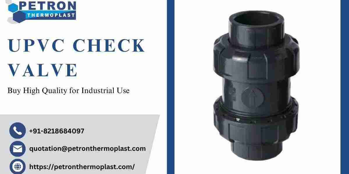 Buy High Quality UPVC Check Valve for Industrial Use