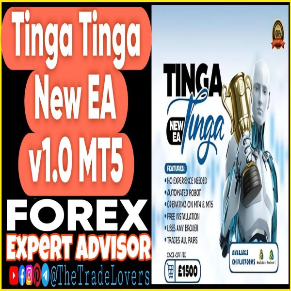 TINGA TINGA NEW EA v1.0 MT5 + Presets (Works on Build 4873+) | Forex Robot | MT5 Expert Advisor - The Trade Lovers