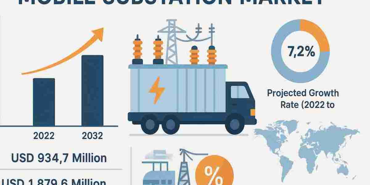 Mobile Substation Market Trends Aim for USD 1,879.6 Million by 2032