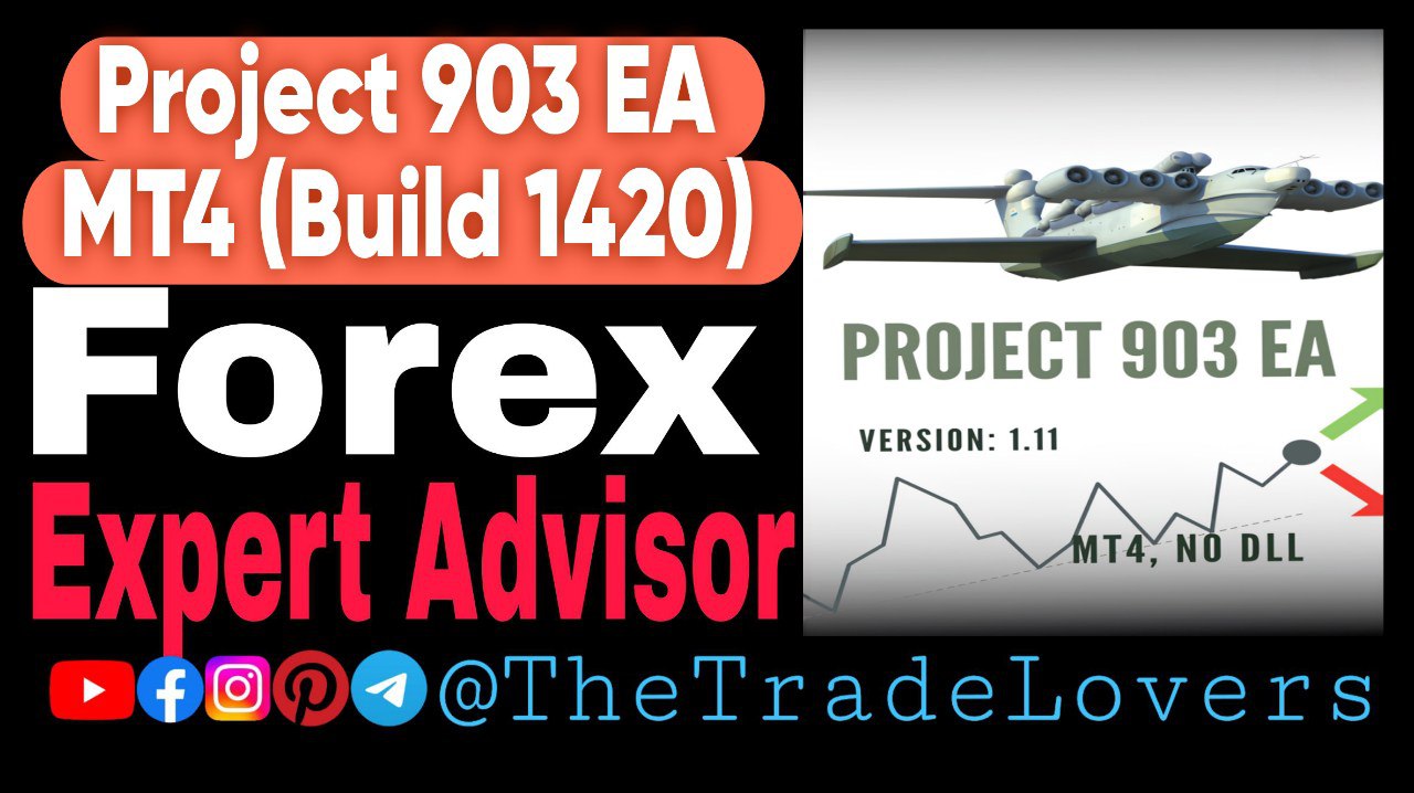 PROJECT 903 V1.11 EA MT4 No DLL (Platform Build 1420) | Forex Robot | MT4 Expert Advisor - Payhip