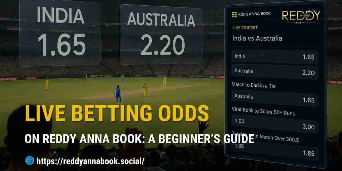 Live Betting Odds on Reddy Anna Book: A Beginner’s Guide