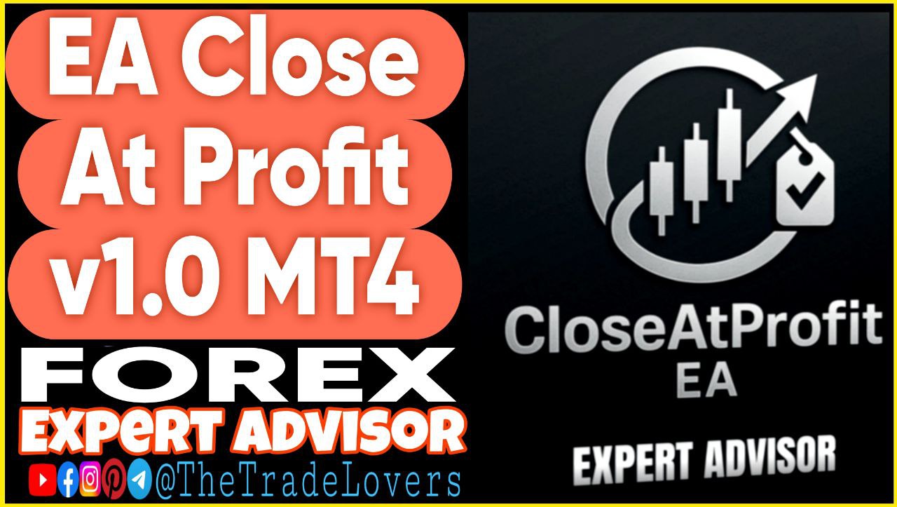 CloseAtProfit EA v1.0 MT4 (Works on Build 1441 ) | Forex Robot | MT4 Expert Advisor - Payhip