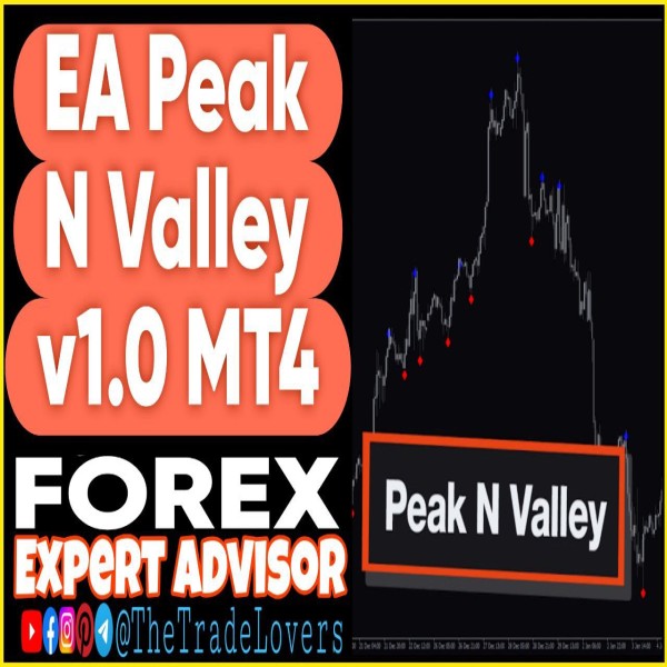 EA Peak N Valley v1.0 MT4 (Works on Build 1441+) | Forex Robot | MT4 Expert Advisor - The Trade Lovers