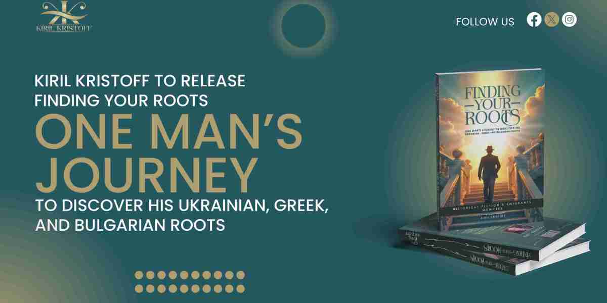 Kristoff to release "Finding Your Roots: One Man’s Journey to Discover His Ukrainian, Greek, And Bulgarian Roots&qu