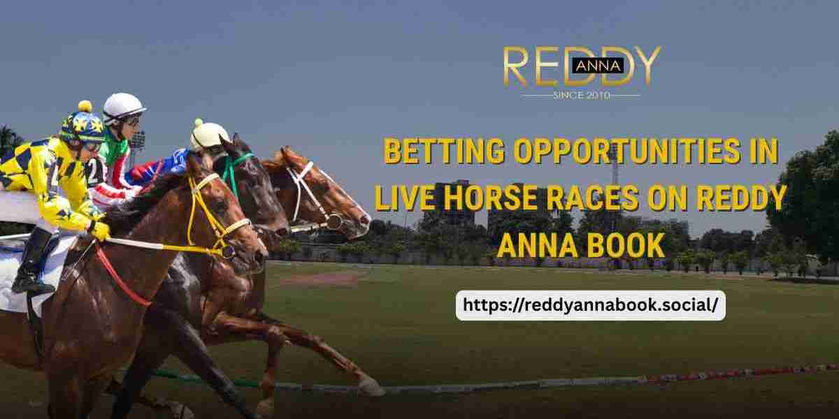 Betting Opportunities in Live Horse Races on Reddy Anna Book