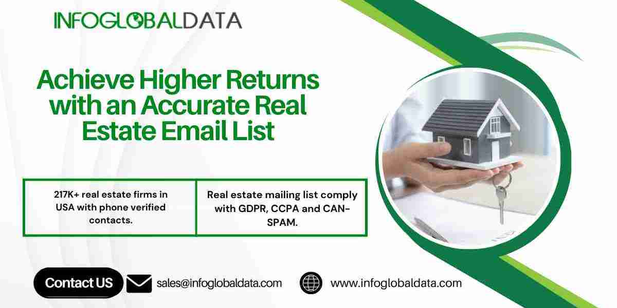 Achieve Higher Returns with an Accurate Real Estate Email List