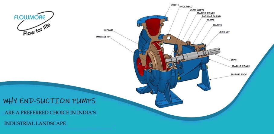 Why End-Suction Pumps Are a Preferred Choice in India’s Industrial Landscape