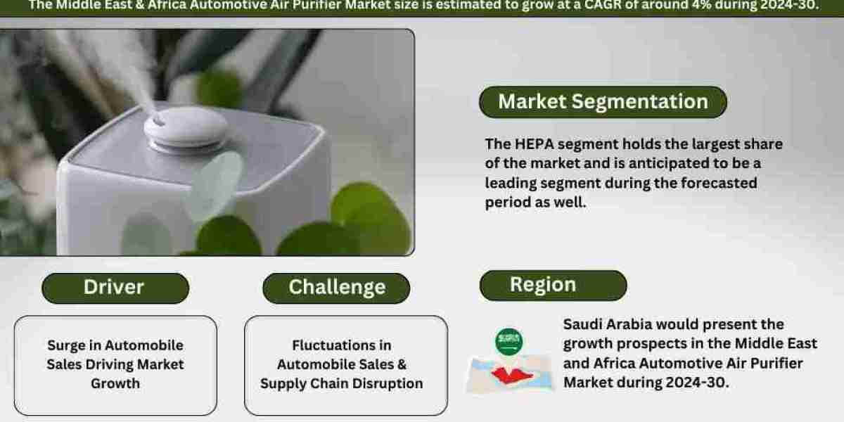 Middle East & Africa Automotive Air Purifier Market Research 2024–2030: Growth, Size & Opportunities
