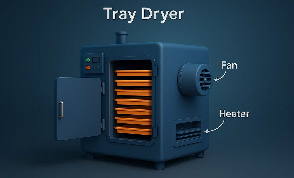 Tray Dryer — Its Construction, Working, and Uses | by Vikas Nayal | Jul, 2025 | Medium