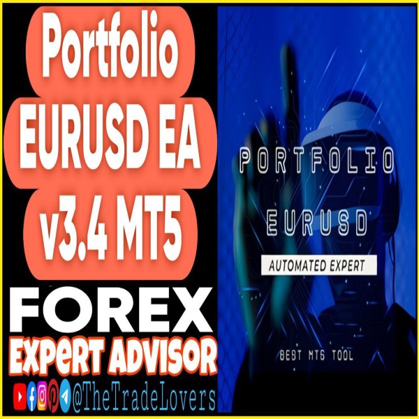 Portfolio EA EURUSD M1 v3.4 MQ5 Source code (Works on Build 5120+) | Forex Robot | MT5 Expert Advisor - The Trade Lovers