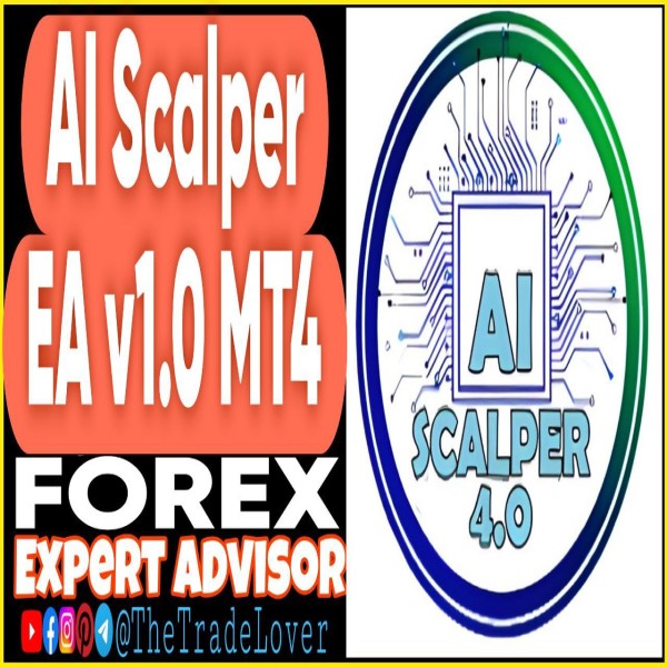 AI Scalper EA v1.1 MT4 (Works on Build 1441+) | Forex Robot | MT4 Expert Advisor - The Trade Lovers
