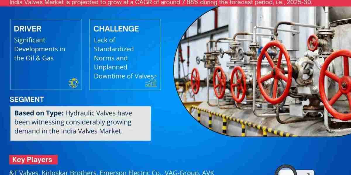 India Valves Market Trends 2025–2030: Outlook, Value & Key Companies