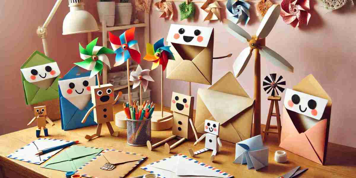 Quick and Easy Craft Projects for Kids Using Envelopes and Paper