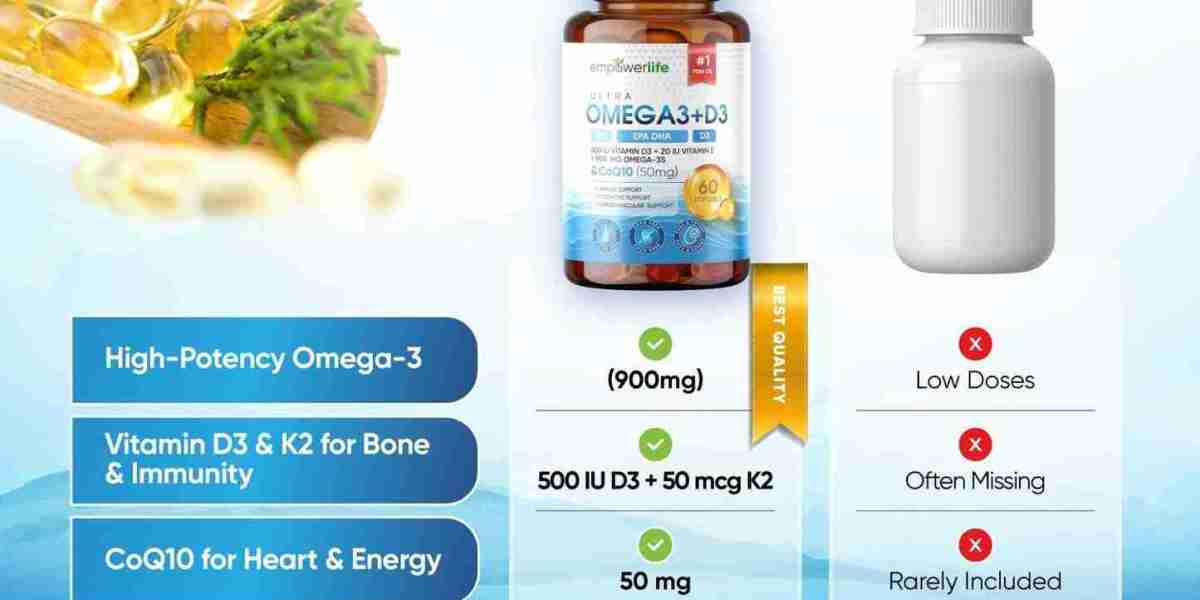 High-Quality Sustainable Fish Oil Supplement for Immunity