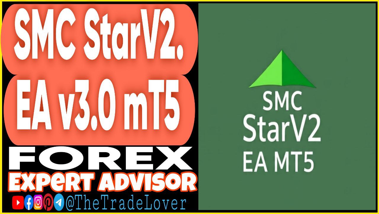 SMC StarV2 EA v3.0 MQ5 Source Code (Works on Build 5120 ) | Forex Robot | MT5 Expert Advisor - Payhip