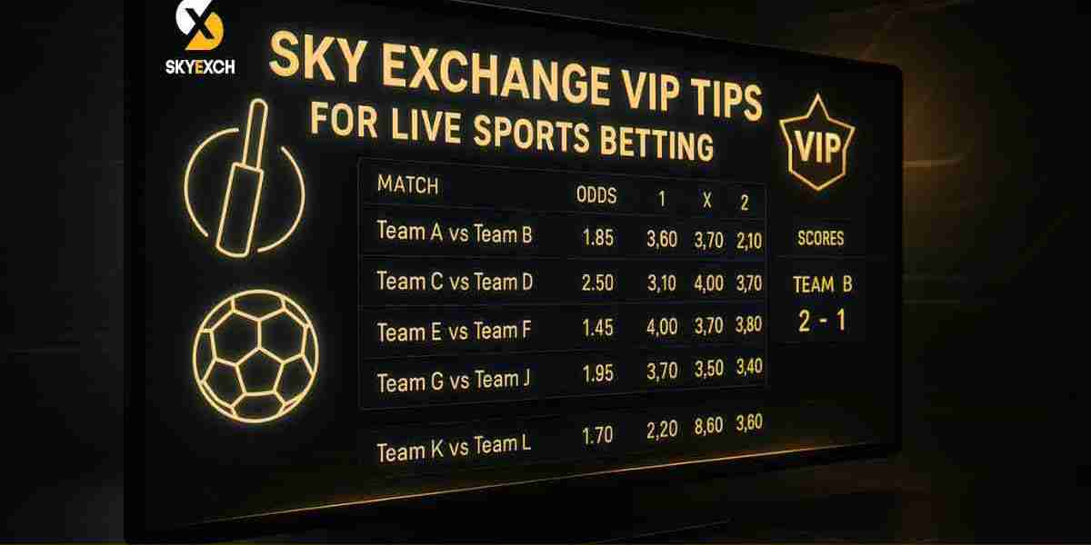 Sky Exchange VIP Tips for Live Sports Betting