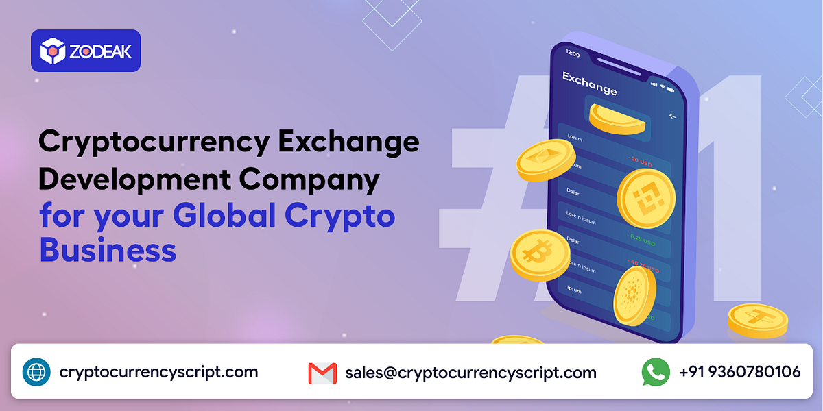 #1 Cryptocurrency Exchange Development Company | Medium
