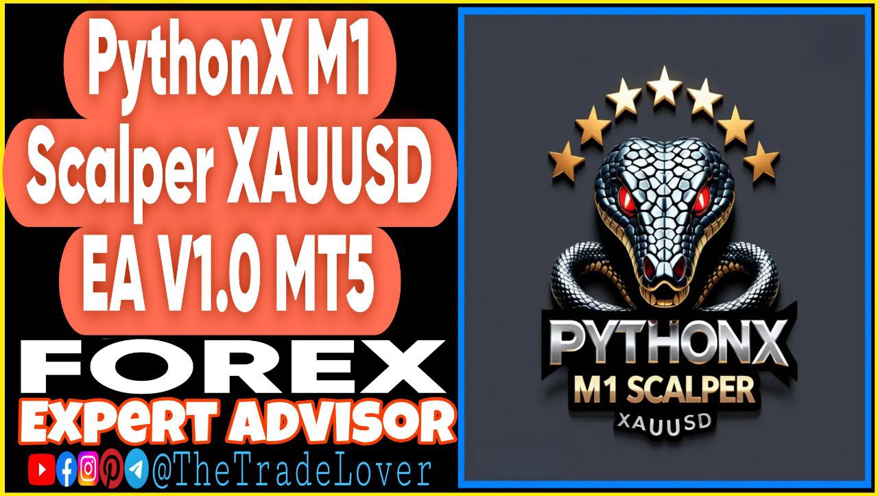 PythonX M1 Scalper XAUUSD EA v1.0 MT5 (Works on Build 5120 ) | Forex Robot | MT5 Expert Advisor - Payhip
