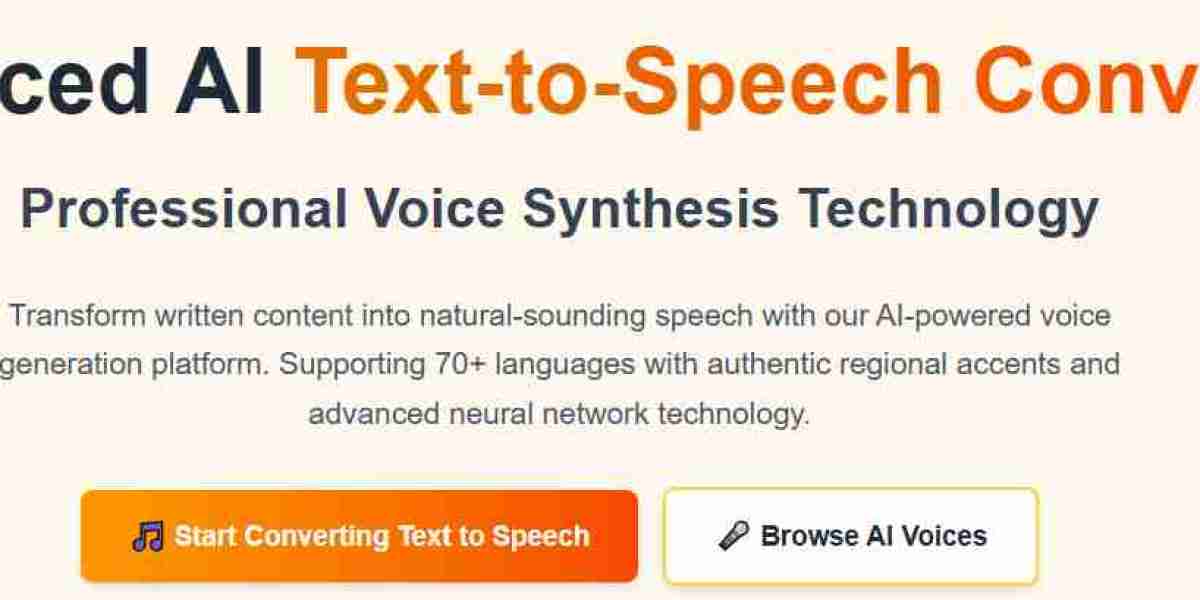 Text-to-Speech Converter: Turning Words into Realistic Voice