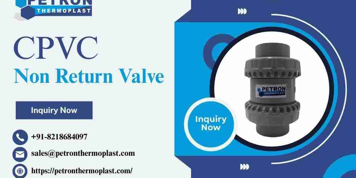 Premium CPVC Non Return Valves – Built for Reliability