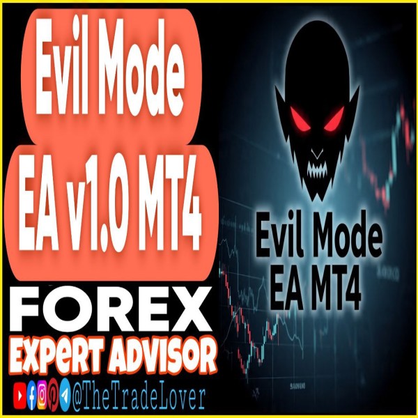 EVIL Mode EA v1.0 MT4 (Works on Build 1441+) | Forex Robot | MT4 Expert Advisor - The Trade Lovers