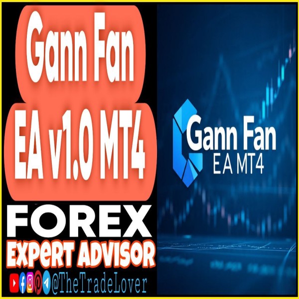 Gann Fan EA v1.0 MQ4 Source Code (Works on Build 1443+) | Forex Robot | MT4 Expert Advisor - The Trade Lovers