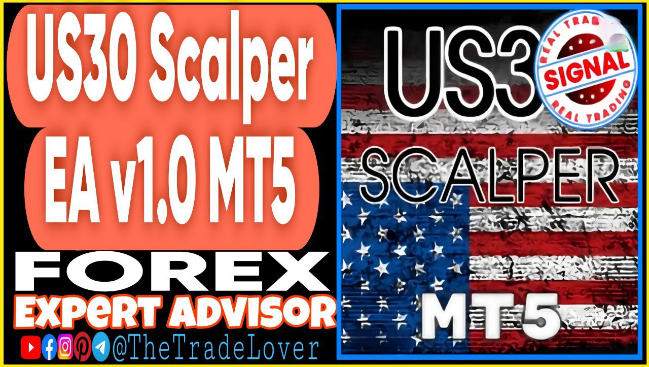 US30 Scalper EA v1.0 MT5 (Works on Build 5120 ) | Forex Robot | MT5 Expert Advisor - Payhip